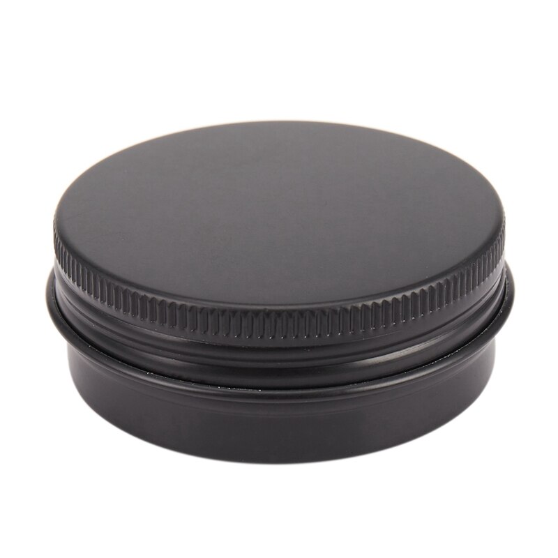 Aluminum Tin Cans - 80 Pack 1Oz / 30G Round Metal Tin Container Screw Top Cans Cosmetic Sample Containers Candle Tins