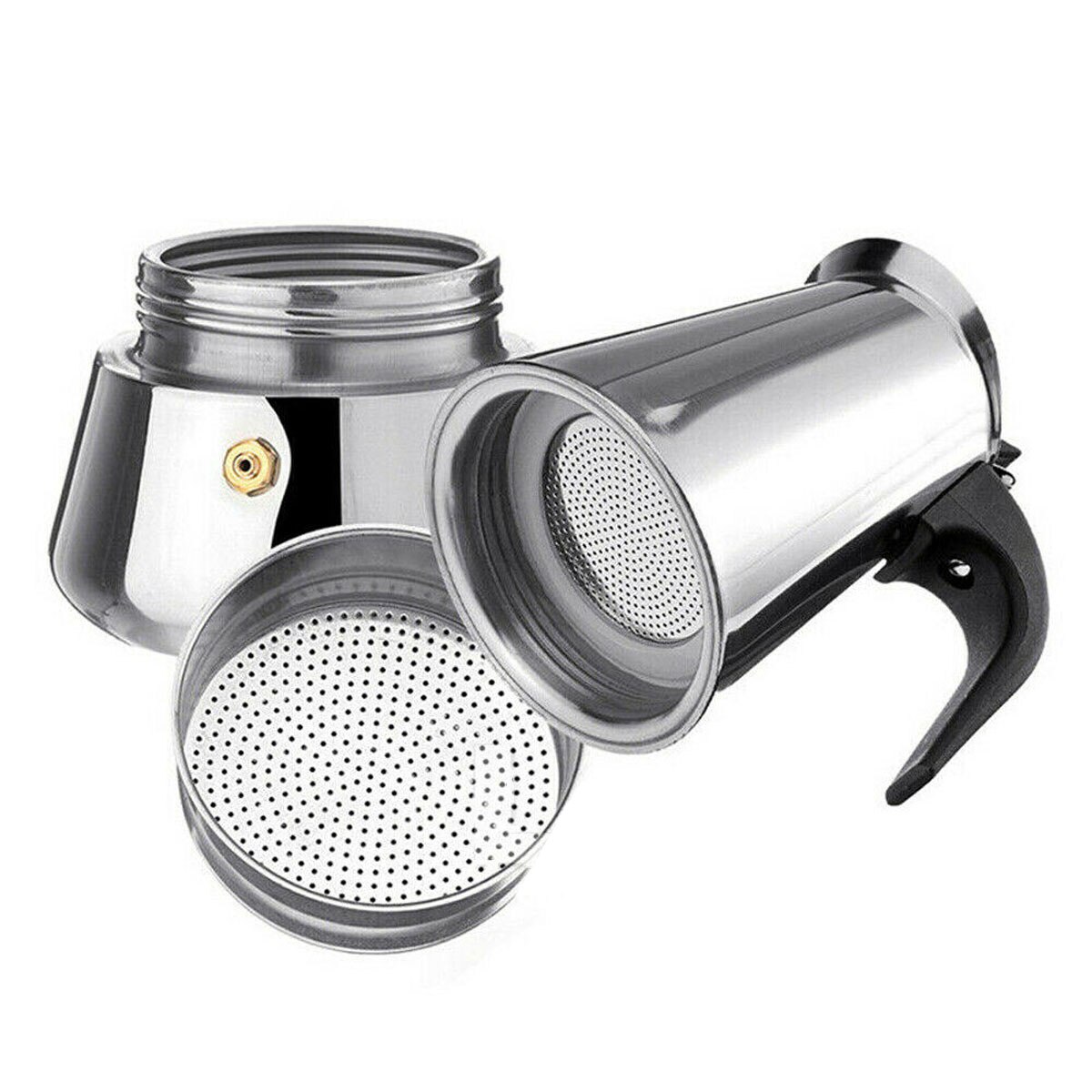 Stainless Steel Coffee Pot Mocha Espresso Latte Percolator Stove Coffee Maker Pot Percolator Drink Tool Cafetiere Latte Stovetop