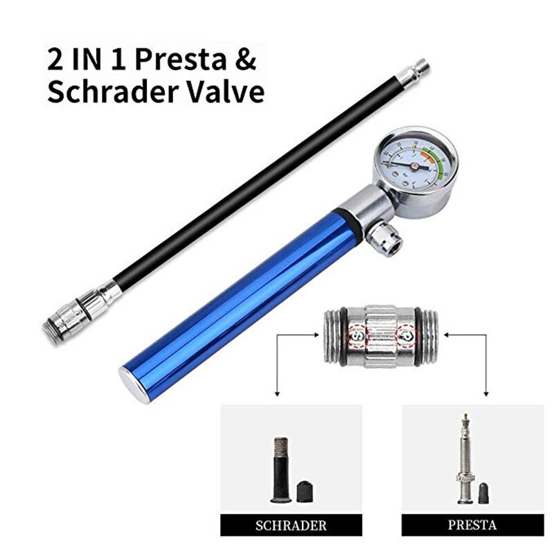 5 farbe Mini Fahrrad Pumpe Tragbare Fahrrad Luftpumpe Fahrrad Reifen Inflator MTB Rennrad Radfahren Pumpe Fahrrad Zubehör