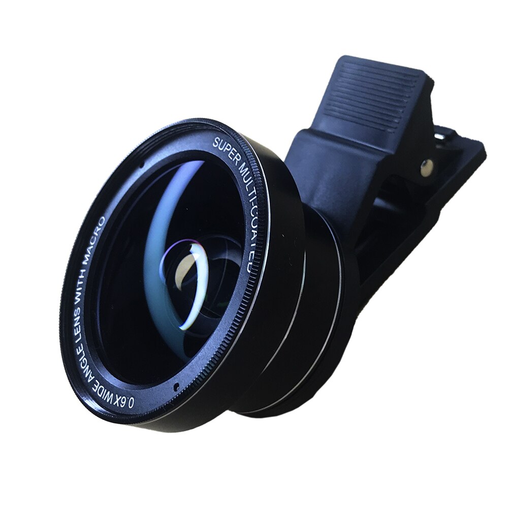 TOKOHANSUN 4K HD 15X Macro Lens for Smartphone Anti-Distortion 0.6X Wide Angle Lens Optical Glass Mobile Phone Camera Lente Kit: Default Title