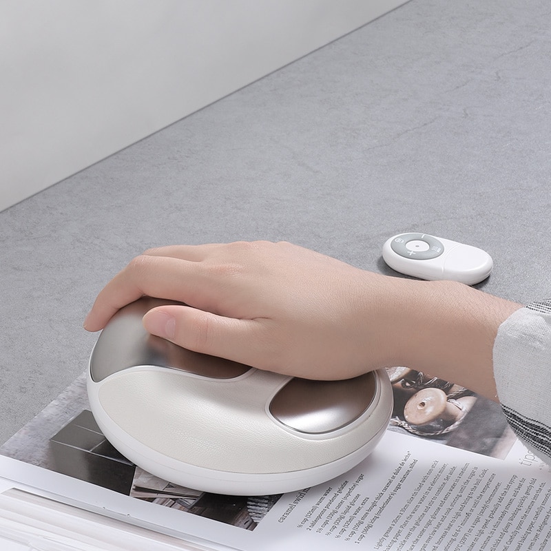 Smart Electric Hand Massage Device Heat Palm Finger Massager Magnetic Therapy Pulse Pain Relief Tool Health Care Relaxation