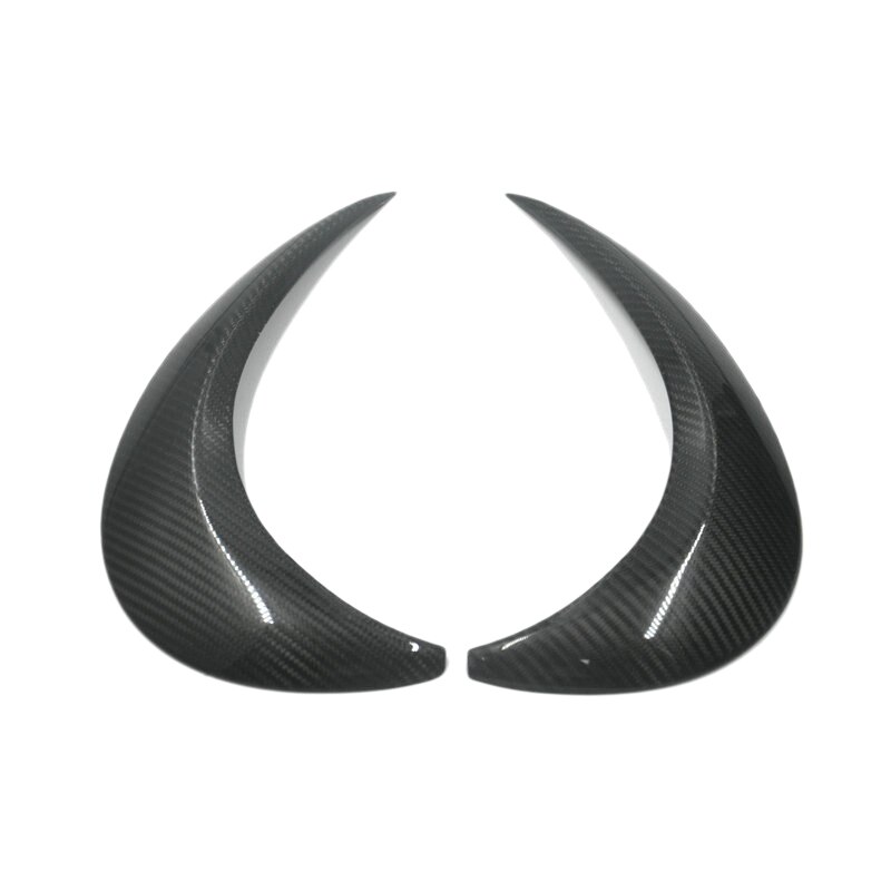 -2 stuks koolstofvezel koplampen wenkbrauw ooglid sticker trim voor kever  a5 -19 koplampen wenkbrauw afdekking