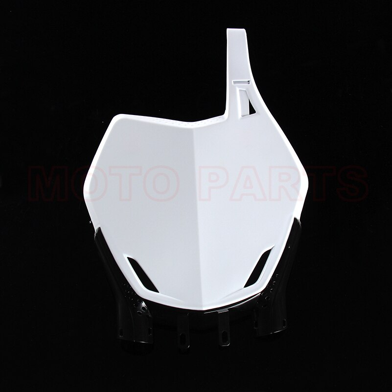 Merke universal front nummerplateholder dobbel farge for - crf yzf wrf kxf klx motorsykkel pit dirt bike motocross