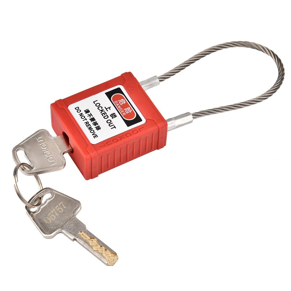 Engineering Safety Padlock Rope Long Beam Lockout Tag Out Isolation Lock