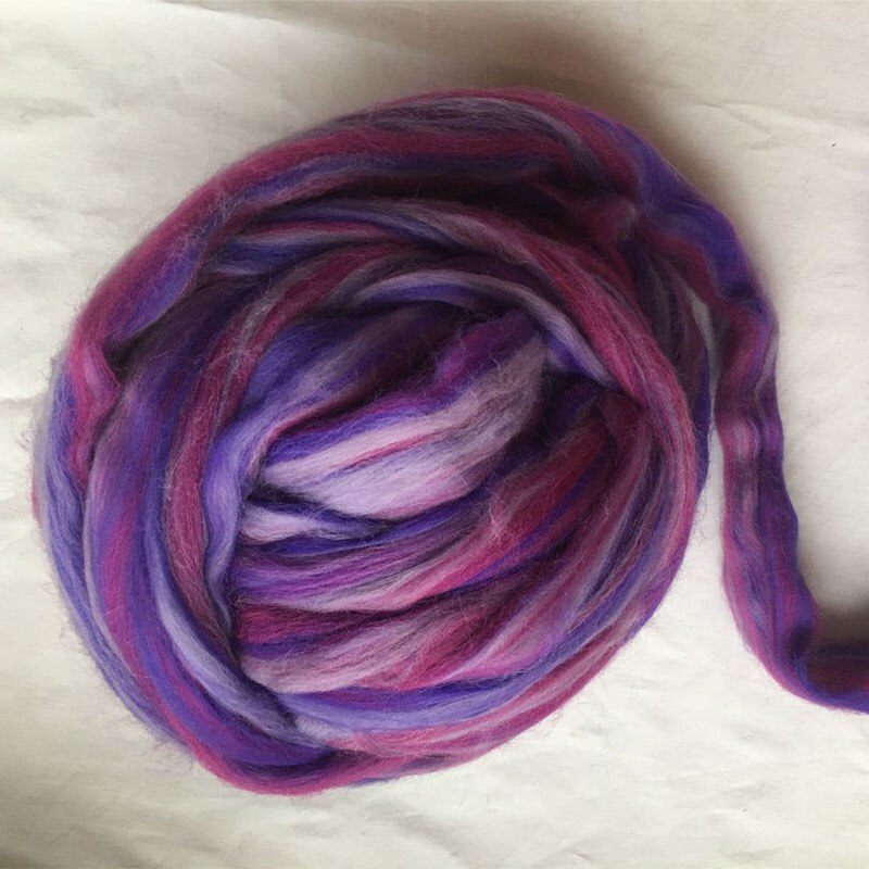 WFPFBEC mixture Merino Wool for felting wool roving fiber 50g 100g 200g 300g 500g 1000g Perfect in Wet and needle Felting: 300g