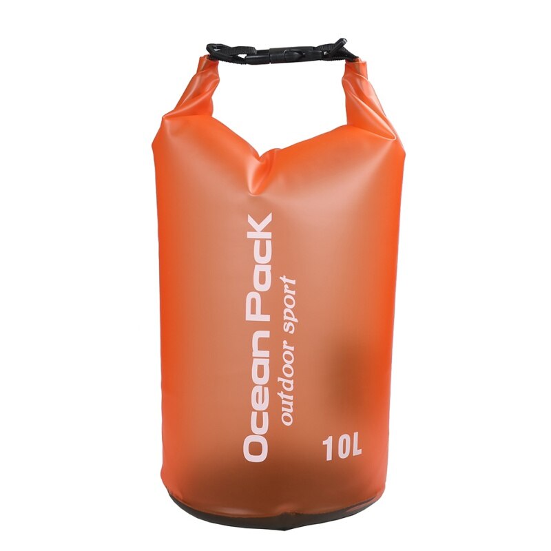 2L 5L 10L all'aperto Borsa Nuoto Impermeabile asciutto sacco Sacchetto di Immagazzinaggio fiume rafting kayak campeggio Viaggi Acqua Barile: O10