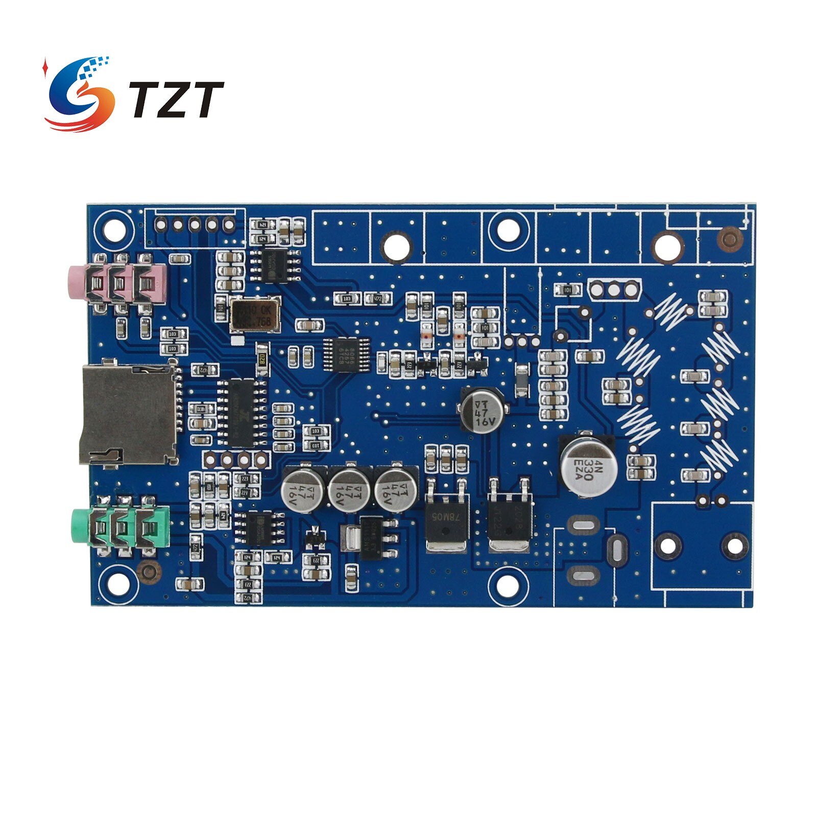 TZT 5W-7W FM Sender Bausatz Radio Bahnhof PLL Stereo Digital Frequenz Bausatz Zerlegt + LCD Anzeige