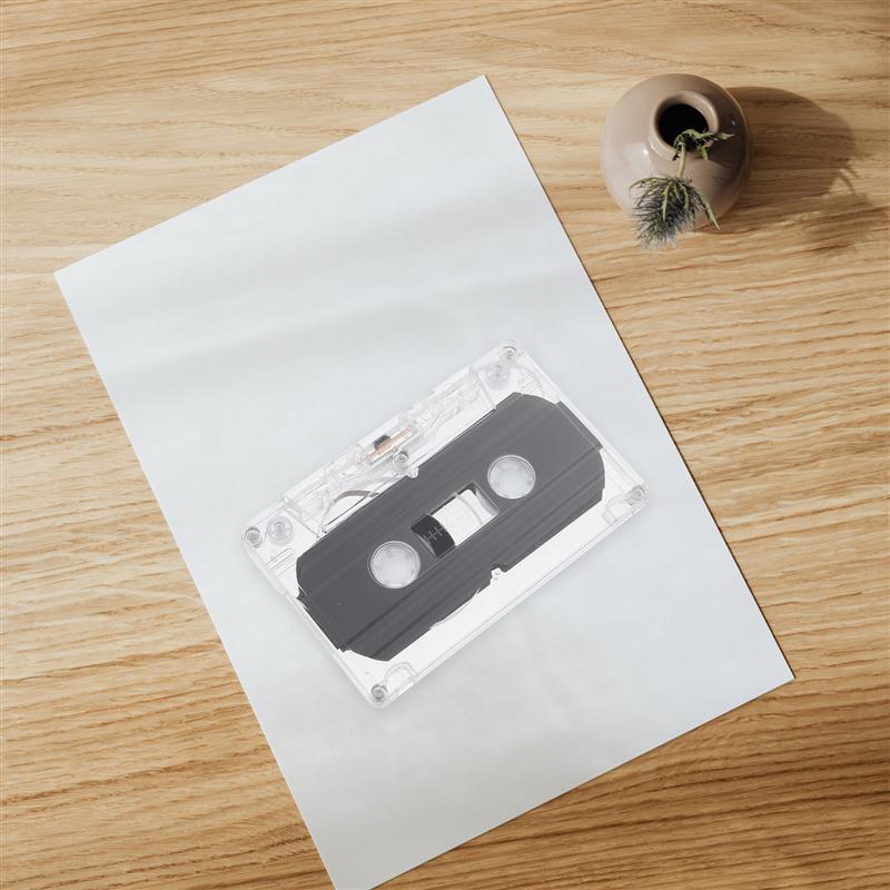 2pcs Blank Cassette Tape Audio Cassette Blank Tape Ordinary Music Song Recording 30 Minutes Standard Cassette Blank Tape Player