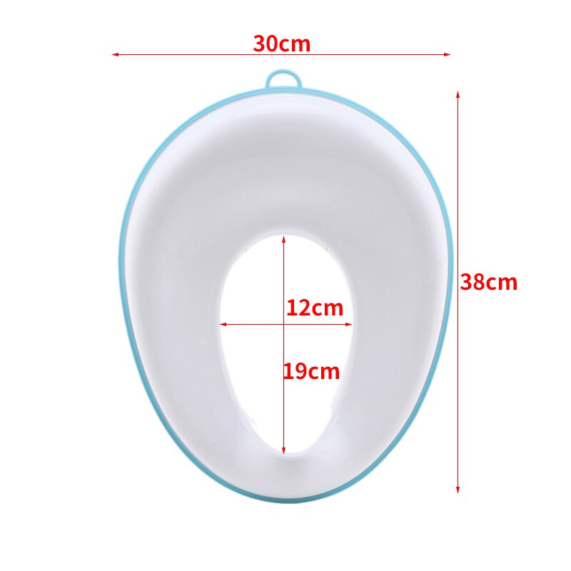 Baby toiletpotje, potje voor kinderen, past op ronde en ovale toiletten, antislip spatrand, potje voor baby's