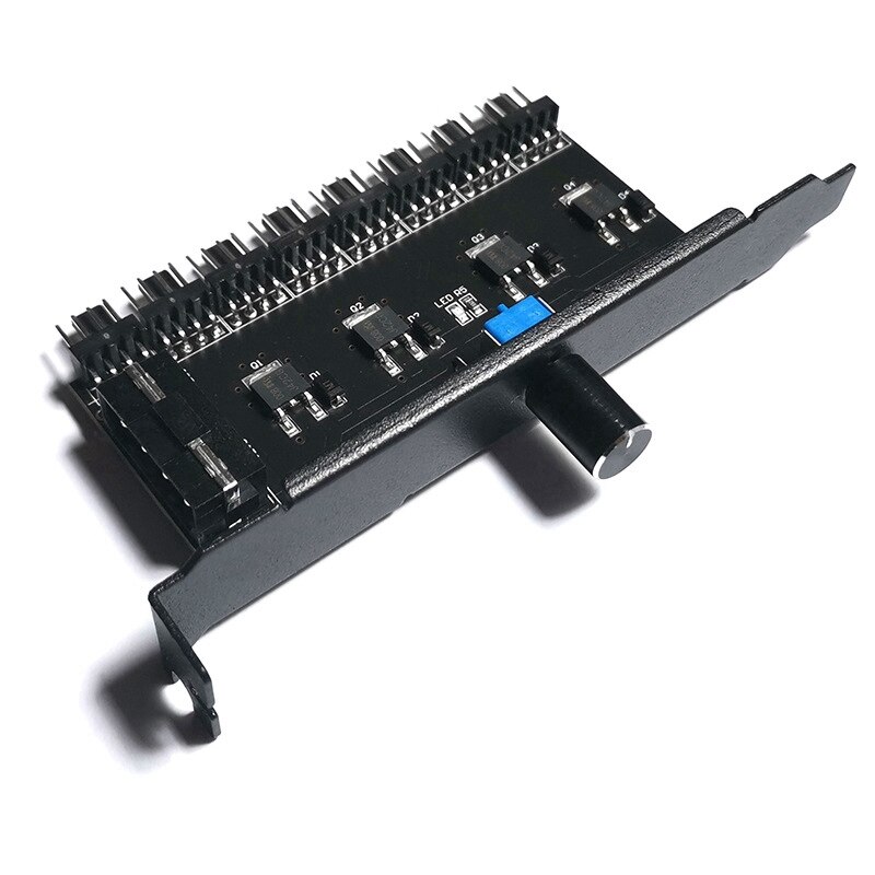 PCI Fan Speed Controller Single Control IDE Interface HUB Computer Temperature Control Heat Dissipation Switch Control