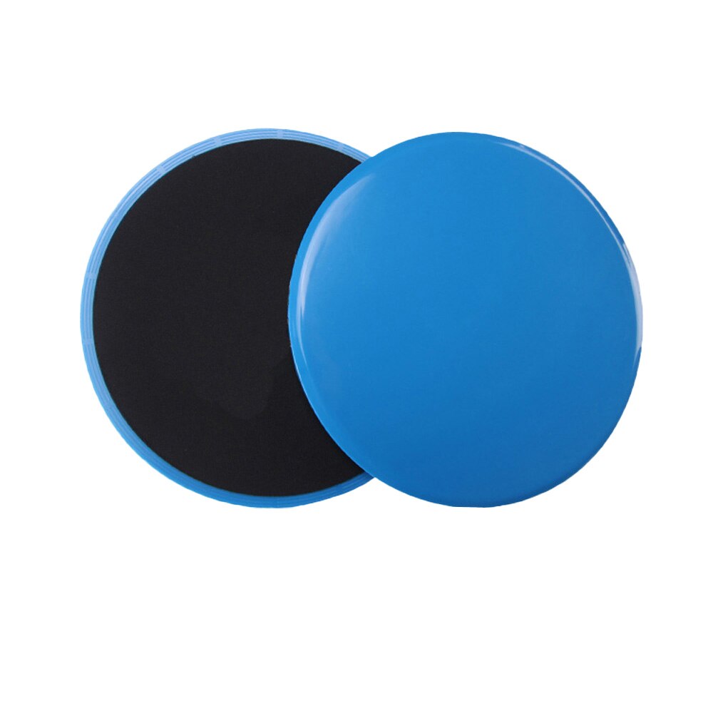 Yoga slide glijdende fitness schijf cirkel training slider bodybuilding oefening glijplaten sportvormgevingstools 2 stuks /4 stuks: Blauw