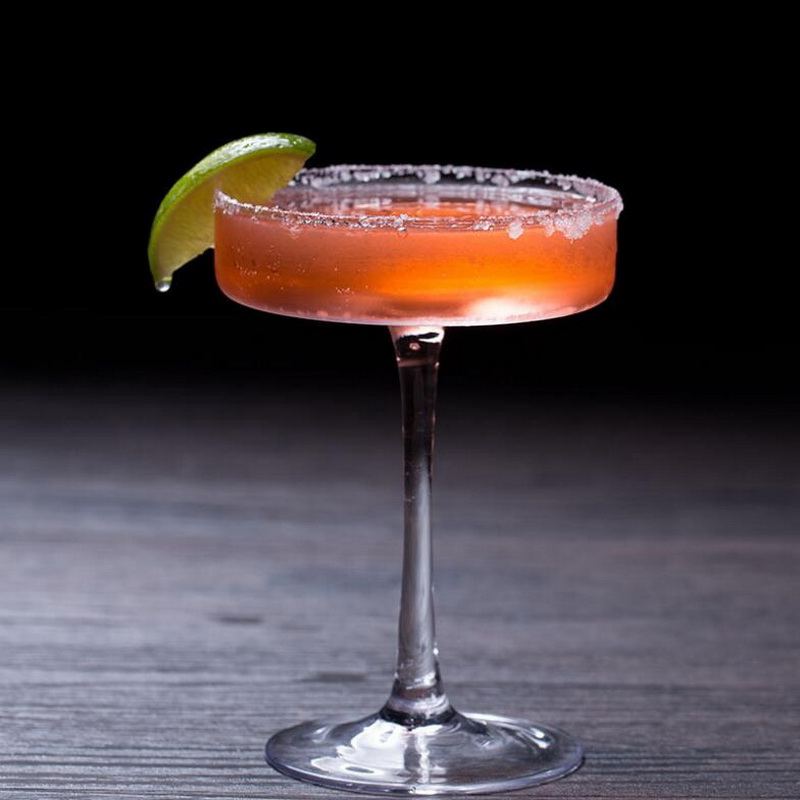 Blyfrit krystal krydstør martini margarita klassisk cocktailglas højt fod bobleglas