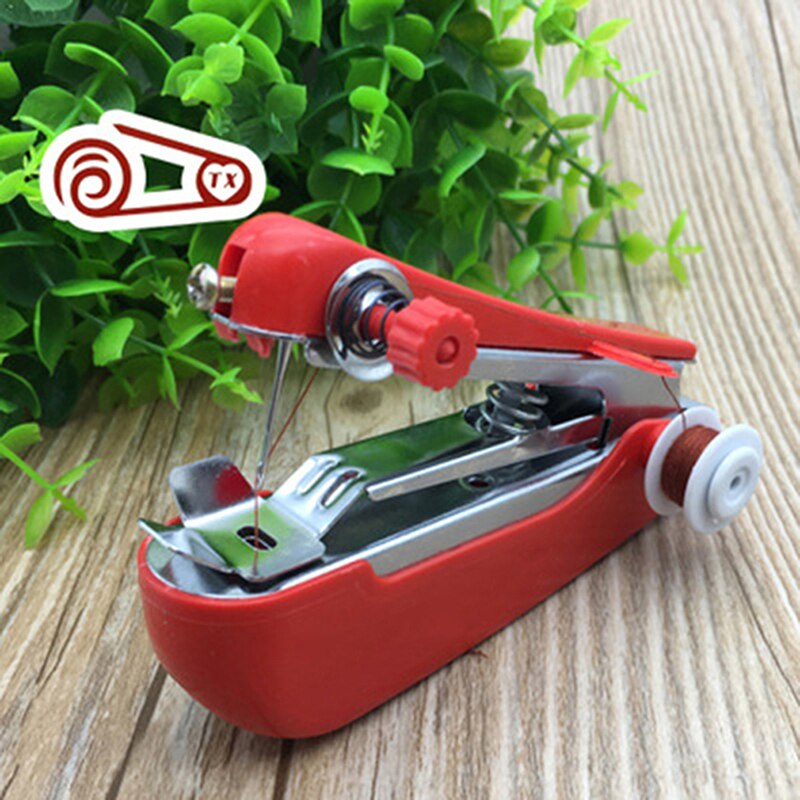 DIY Hand-Held Sewing Machines Clothes Fabrics Sewing Machine Cordless Sewing Machine Stitch Sew Needlework Tool