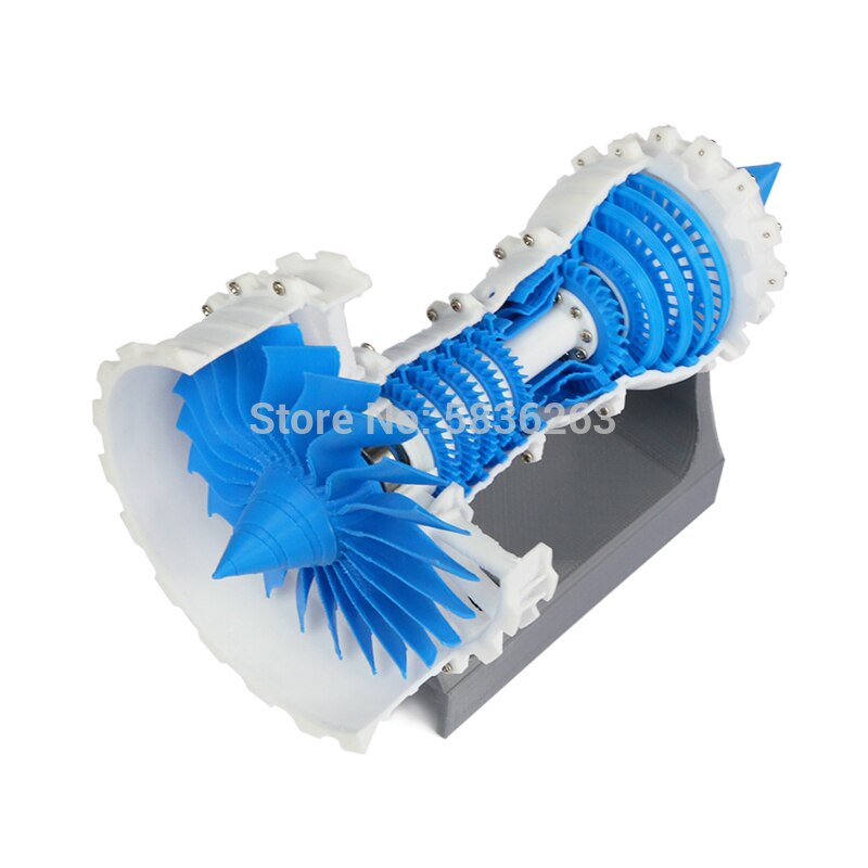 Moteur aéromoteur imprimé en 3D, Type Turbofan, Type ordinaire et électrique, bricolage,
