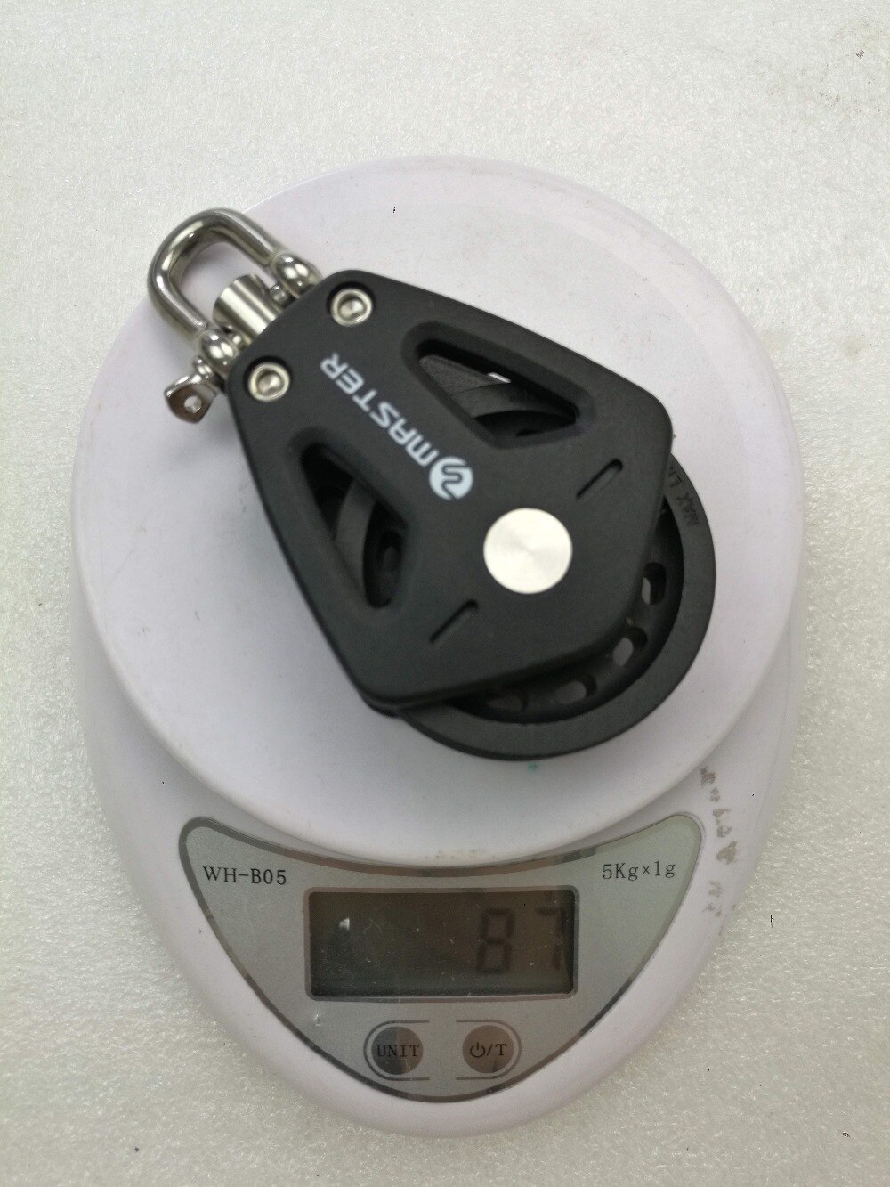 Voilier canot 50mm 2 "simple pivotant manille bloc petit bateau bloc maître BP-0501F