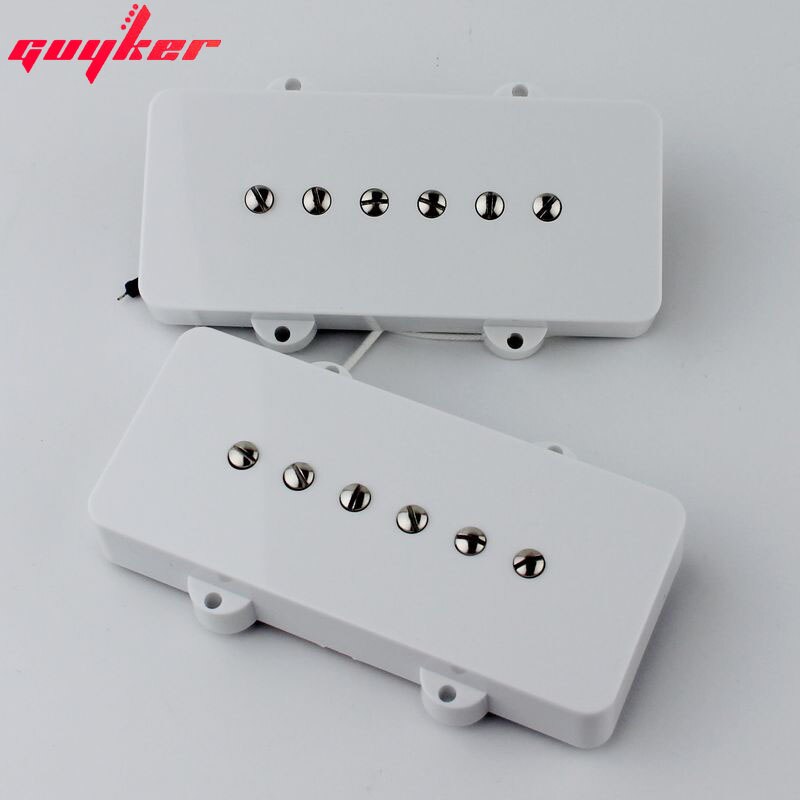 1 Set Alnico White Guitar Pickup for Jazzmaster Guitar