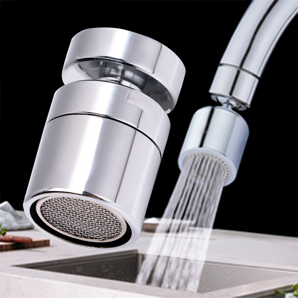 Vandbesparende vandhane dysesprøjtehane fleksibel 360 graders belufterudløb drejeligt armaturhovedvask mixer køkkenartikler