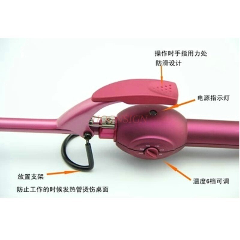 Krullend krullend haar keramische elektrische krultang krultang kort haar klein ultra klein volume klein huishouden kinderen lui