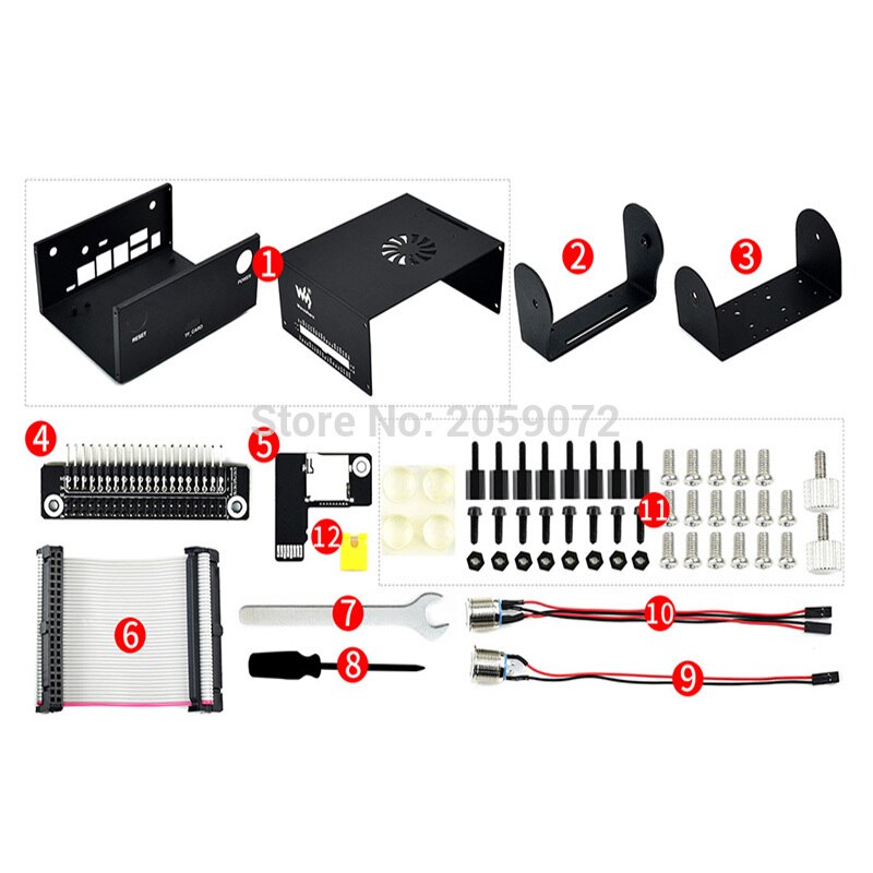 Jetson Nano Metal Case for jetson nano developer kit Jetson Nano Case (C)