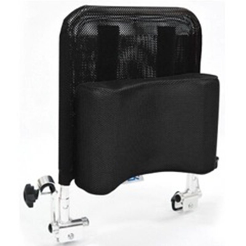 JayCreer silla de ruedas reposacabezas soporte de cuello asiento cómodo cojín trasero acolchado ajustable para adultos portátil Universal: Black