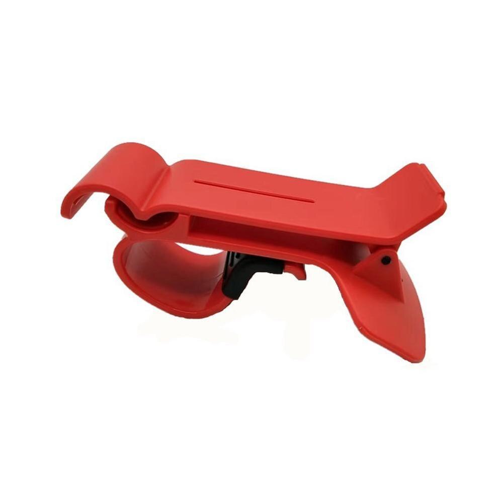 Dashboard Car Phone Holder for iPhone X Adjustable Clip Mount Holder Mobile Stand for Samsung GPS Car Cradle: RED