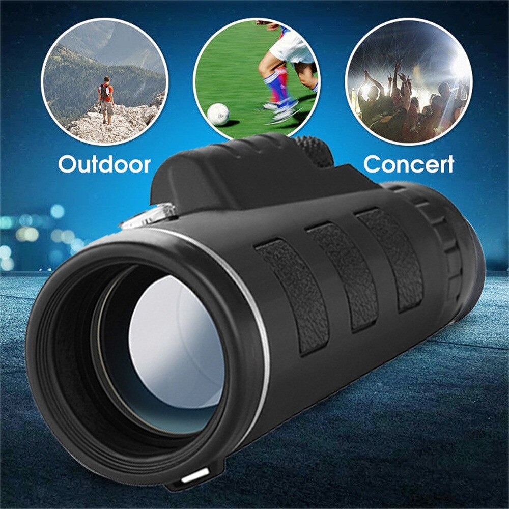 40X60 Zoom Optische Hd Lens Monoculaire Telescoop + Statief + Clip Voor Universal Telefoon 6.10