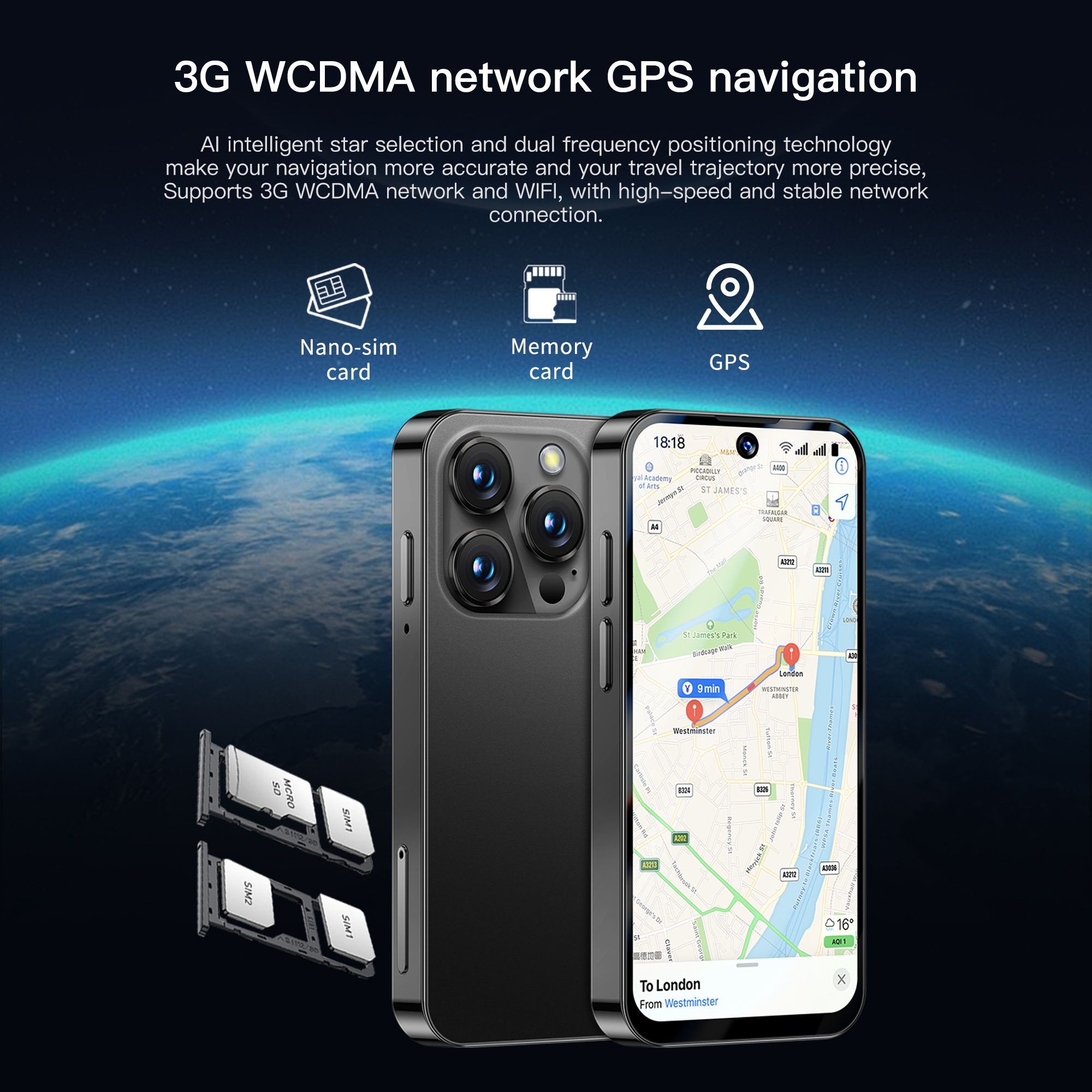 2025 NEUES SERVO 19E MAX Mini-Smartphone 3G WCDMA Android-Handy Dual SIM 16 GB ROM 3,88 Zoll Display 2000 mAh Kleine Smartphones