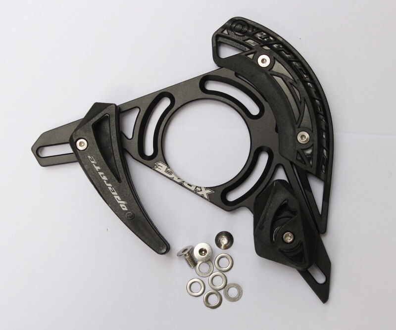 Taiwan Aoperate MTB Kette führen System DH bergab-Fahrrad fahrrad kette führen Kette Fänger fahrrad teil fahrrad kette Schutz: ISCG 05C Schwarz