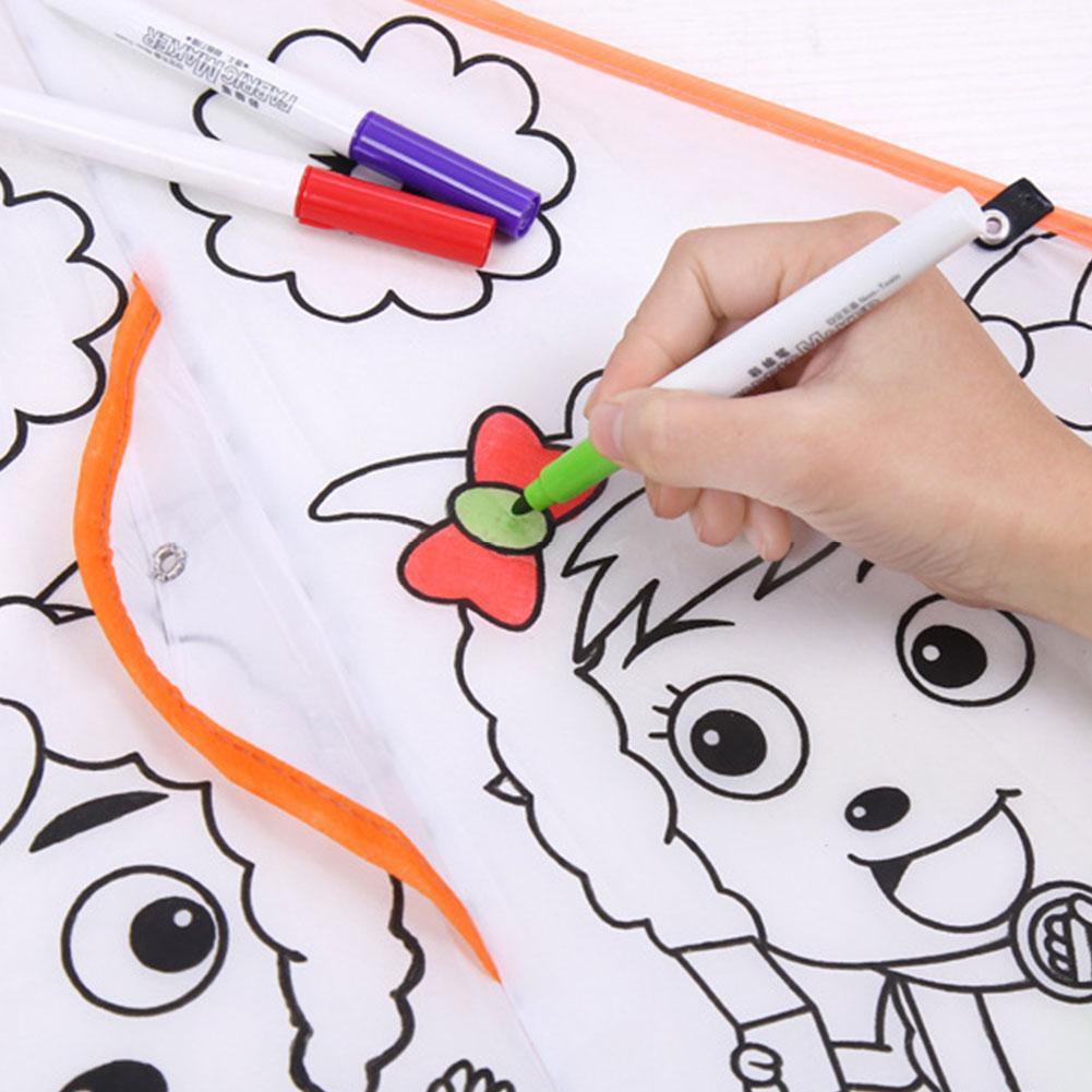 Dongzhur Outdoor Fun Sports DIY Kite / Children Kite / Education Kite With Handle And line Good Flying