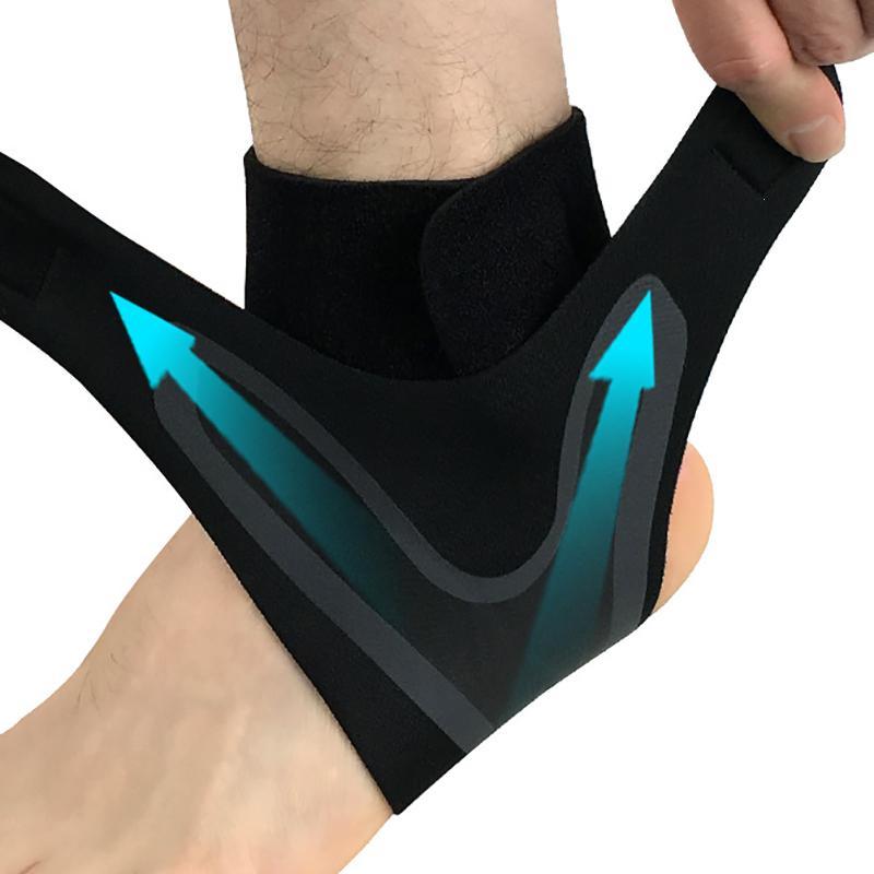 Ankle Brace Protector Enkel Spalk Bandage Artritis Pijn Guard Voet Spalk Verstuiking Letsel Wraps Hak Massager