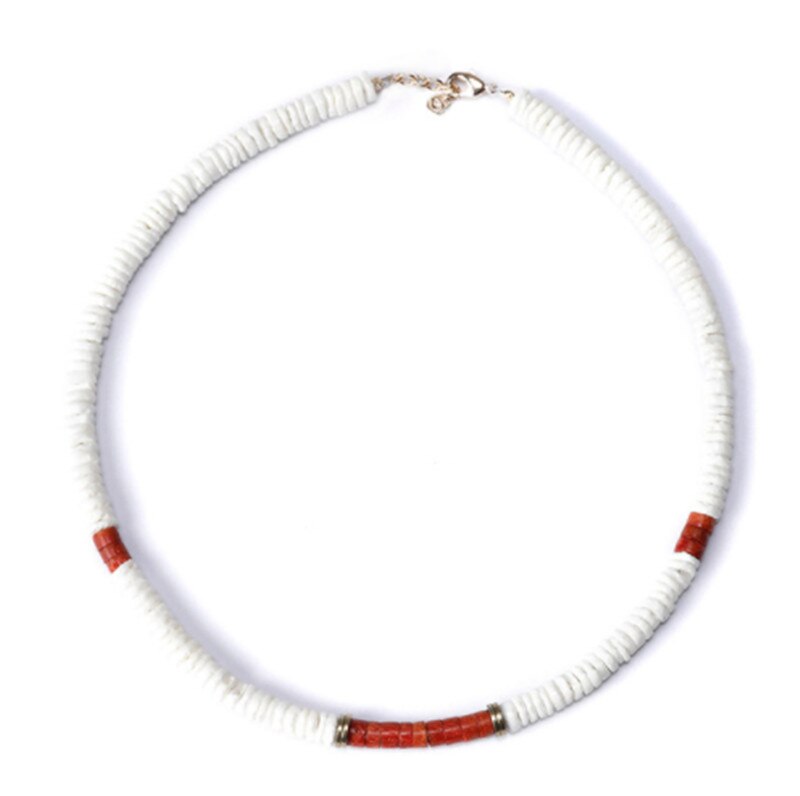 Boho della boemia Ras de Cou Desert Dore Blanc Noir naturale shell in rilievo collane di modo del choker collana di perline donne di kolye colar: necklace 8