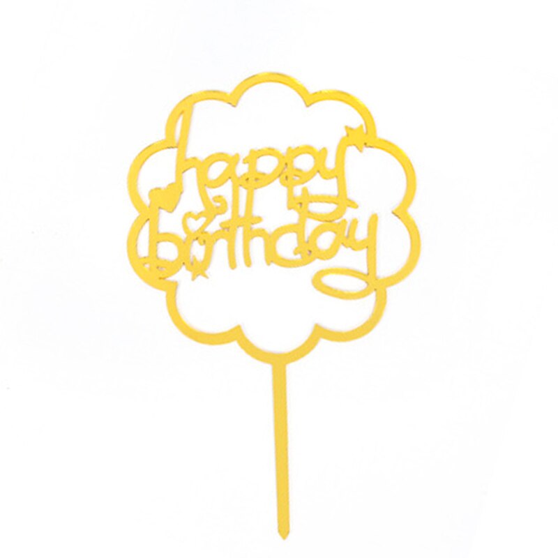 Gittler Glücklich Geburtstag Kuchen Deckel Bling Dekoration Glücklich Geburtstag Kuchen Deckel Mädchen Geburtstag Dekor Multi-bilden: G339560A