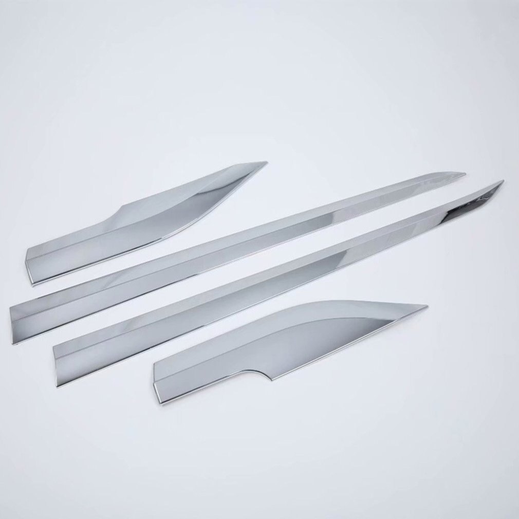 Pour Toyota C-HR CHR voiture côté porte corps garniture ABS Chrome accessoires 4P Auto accessoire parfait remplacement