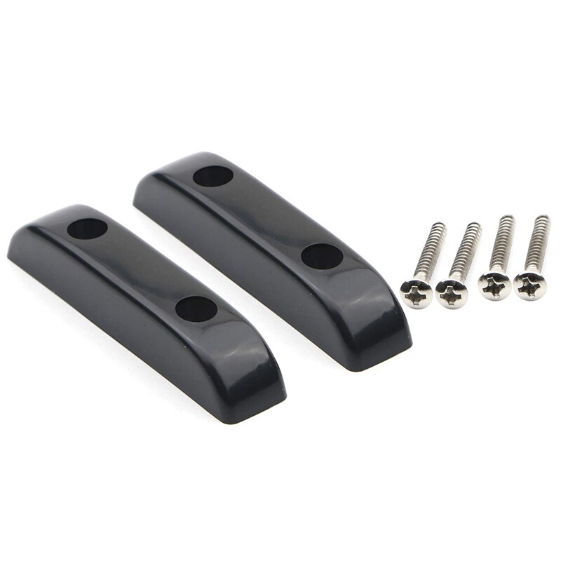 Reposepouce de basse 2 pièces reposepouce en plastique noir pour guitare basse Jazz Precision