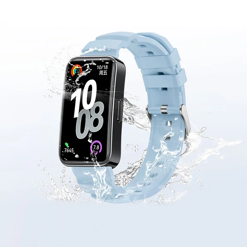 Bracelet pour Huawei Band 8 9 10 bracelet accessoires SmartWatch remplacement bracelet de montre bracelet en Silicone correa bracelet Huawei Band 8