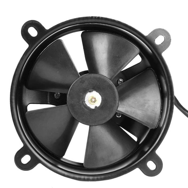 Radiateurventilator, 14 inch Elektrische radiator Slanke ventilator 12V Slanke elektrische koeling Radiateurventilator Push/pull vervangende koelventilatoreenheid met montageset