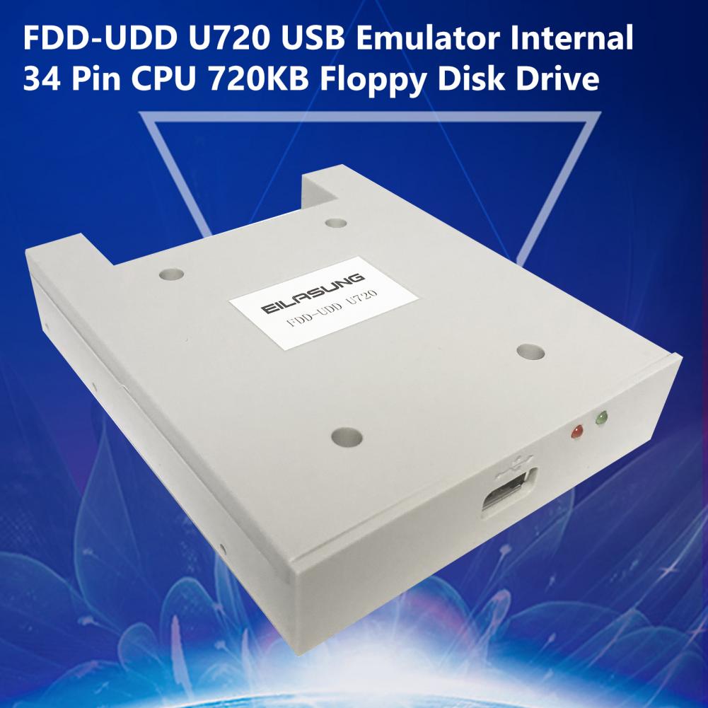 Duurzaam Praktische Floppy Disk Drive Naar Usb Emulator 720KB Floppy Drive Emulator Handig Voor Pc