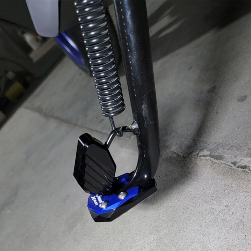 Motorfiets Zijstandaard Extender Plaat Voet Stand Kickstand Extension Pad voor Xamx300 125 250 350 400 H9EE