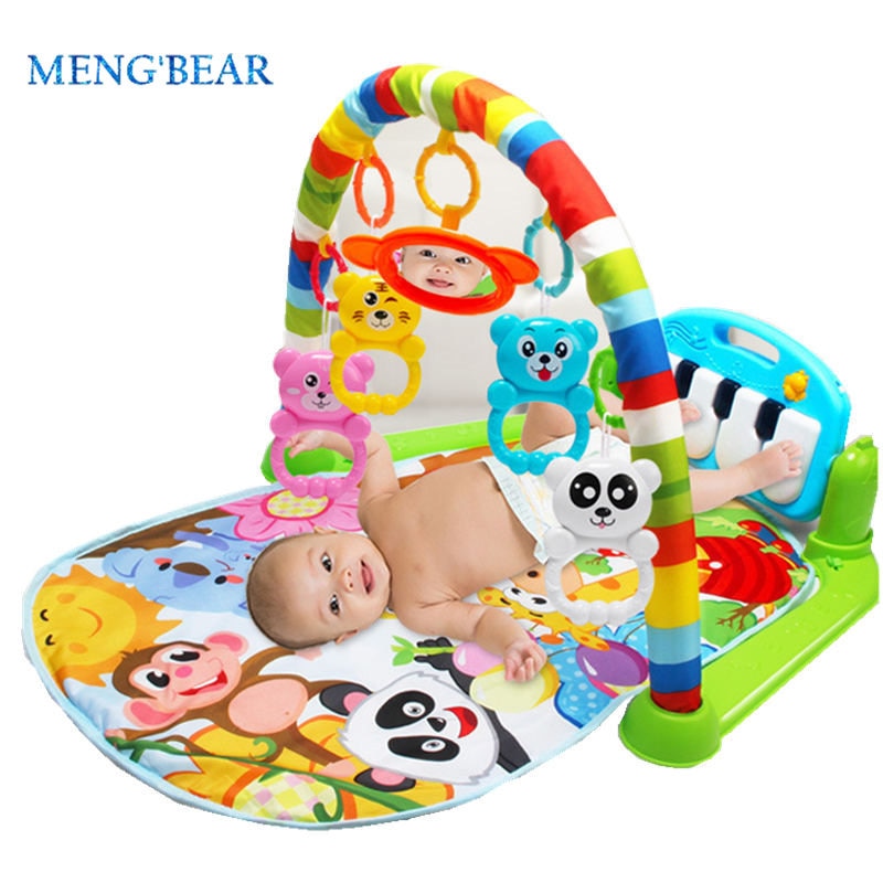 Baby Speelkleed Speelgoed Peuter Tapijt Educatief Muziek Gaming Tapijt Piano Keyboard Speelmat Baby Gym Kruipen Activiteit Mat Speelgoed 0 -12 M