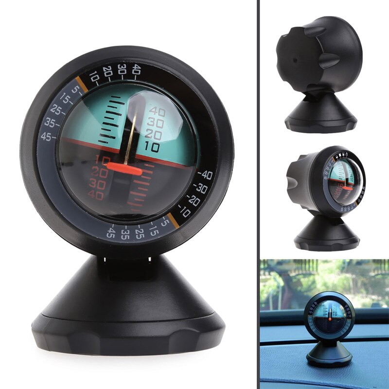 Multifunction Car Inclinometer Slope Outdoor Measure Tool Vehicle Compass
