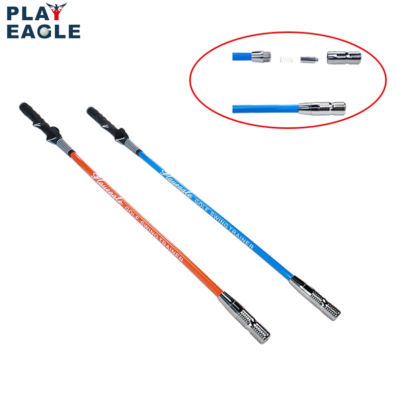 PLAYEAGLE Golf Swing Stick Training Aids Stainless Steel Beginner Auxiliary Golf Fitness Training Strength Exercise Golf Trainer