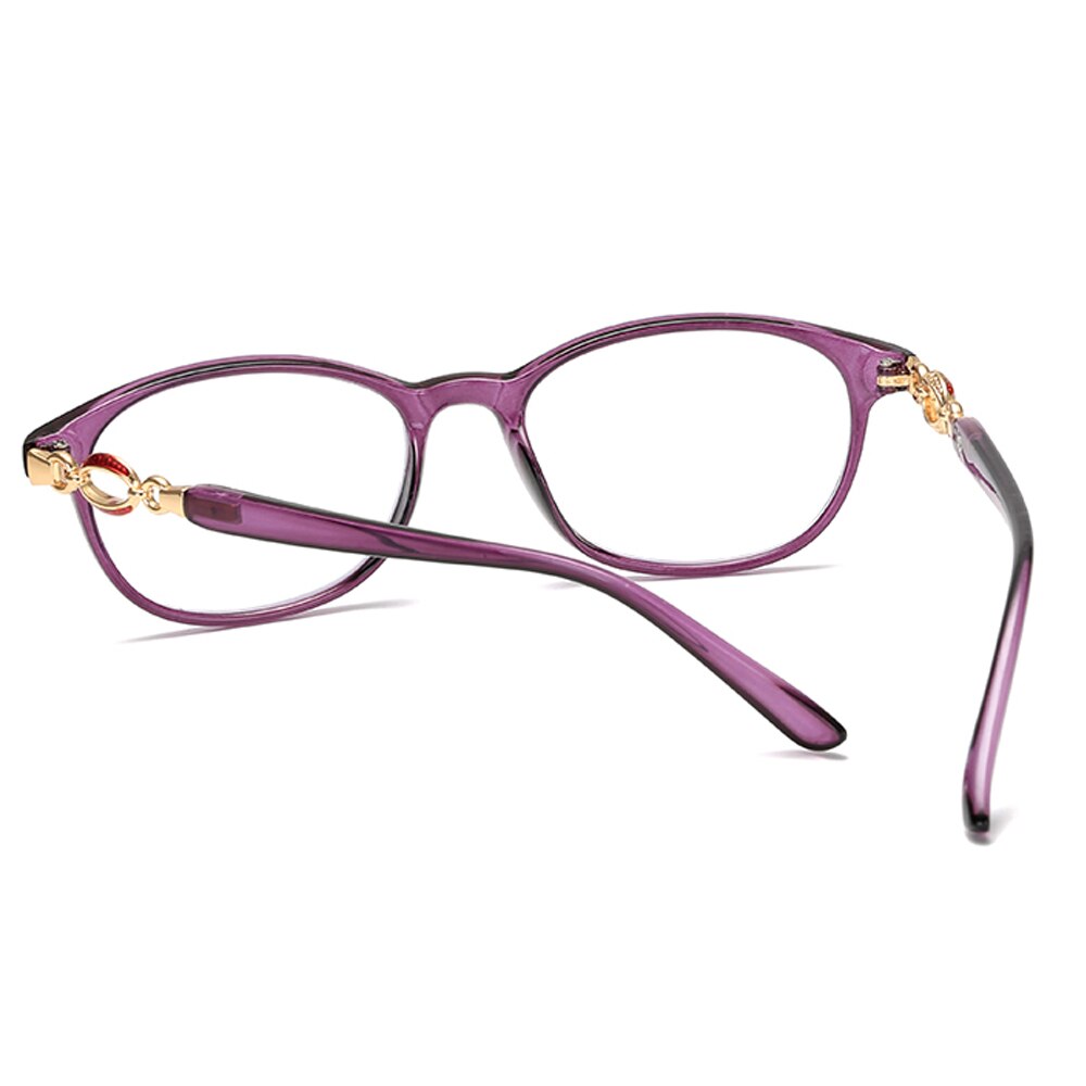 Progressive Multifocal Reading Glasses Women Anti-blue Light Eyeglasses Prescription Spectacles Diopter +1.0 to +4.0
