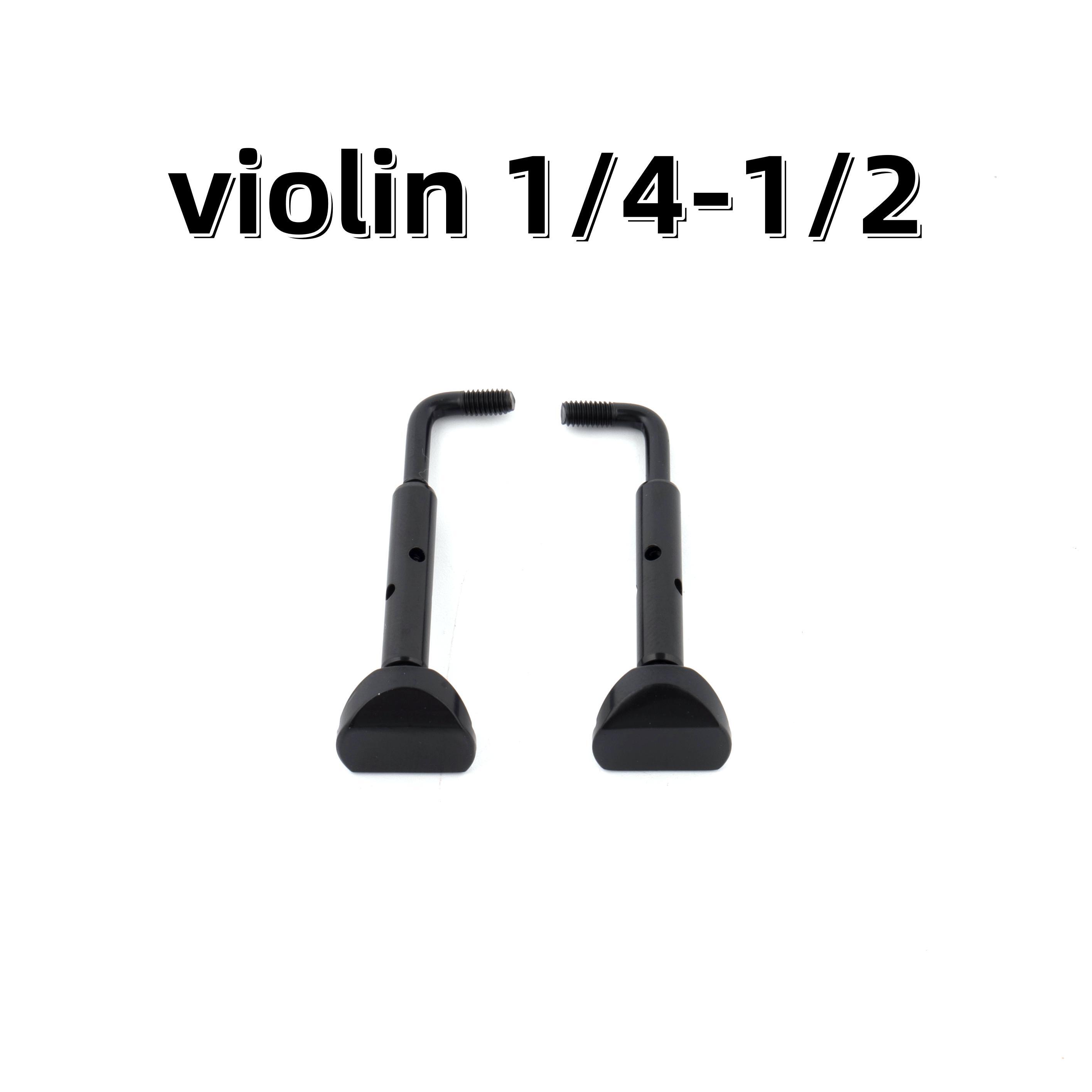Alta qualità 20 impostato lega violino viola mentoniera morsetti viti 4/4 3/4 1/2 1/4 dimensioni parti di violino accessori: Argento