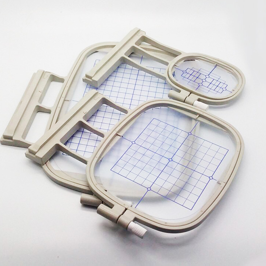 4Hoops for Brother Embroidery Machine Duetta 4500D 4750D Quattro 6000D 6700D Innov-is 2500D 1500D 4000D(SA437,SA438,SA439,SA441): light green