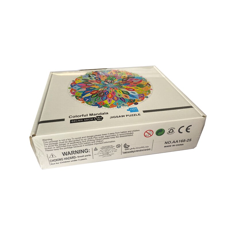 Jinletong 1000 -teiliges puzzle, lernspielzeug, puzzle-blühende farben, -3d puzzles für erwachsene, puzzlebox für erwachsene