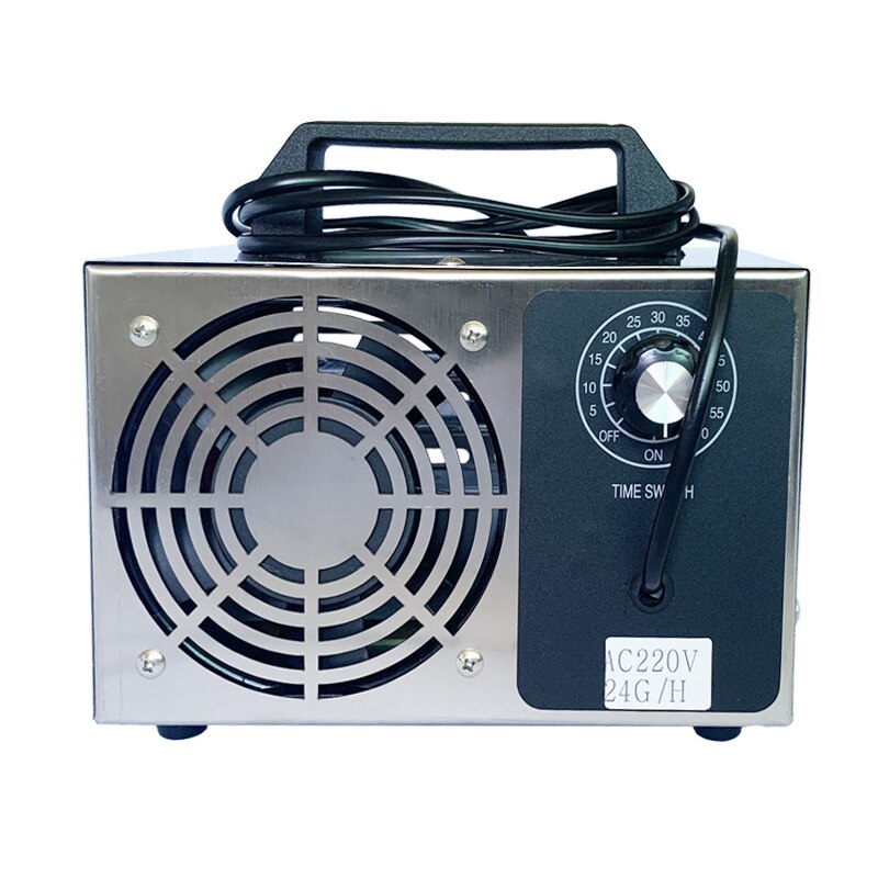28g 24g/ h ozongenerator ozon luft vatten ozoniserare ozonator maskin  o3 luftrenare renare luktfri luktborttagningsmedel sanitizer timer: 10g timer
