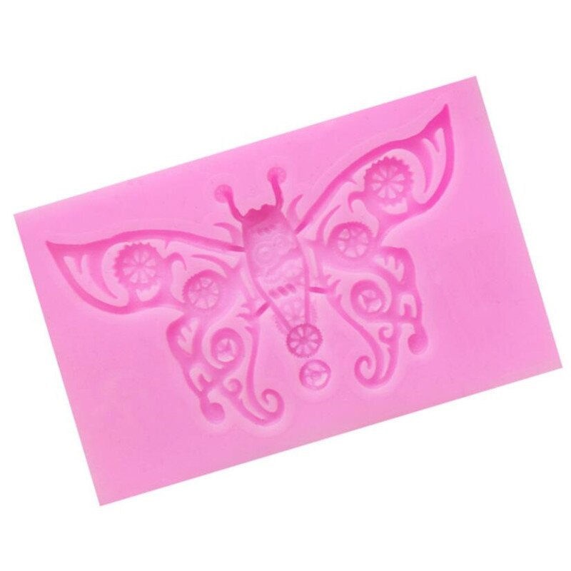 DIY Sugar Craft Cake Vintage Relief Border Silicone Mold Fondant Molds Cake Decorating Tools Gum Paste Mould: light yellow