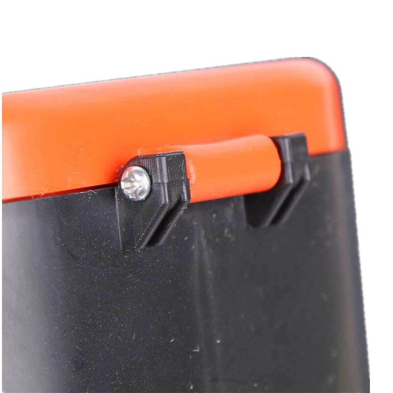 Caja de cebo vivo multifuncional, 1 pieza, 2 compartimentos, señuelo de gusano rojo, caja de plástico, Mosca, lubina, Tilapia, aparejos de pesca de carpa,