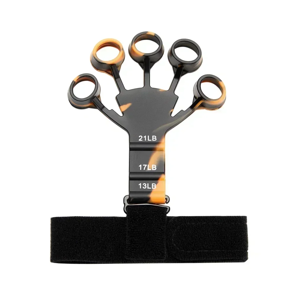 Entrenamiento y ejercicio 6 resistencia expansor de mano agarre de dedo deporte gimnasio accesorios de entrenamiento entrenamiento y ejercicio Gripster Fitness: Azul