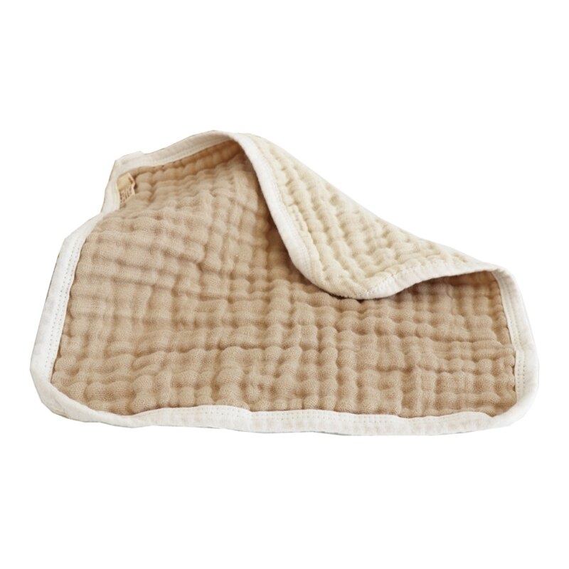 Baby Towel Cotton Square Muslin Baby Towels 6 Layers Water Washing Handkerchief Newborn Baby Nursing Towel 30*30cm: 8